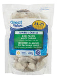 Great Value Raw Jumbo Pacific White Shrimp